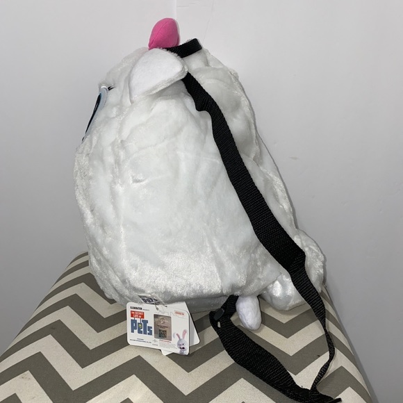 NWT! Secret Life of Pets Gidget Plush Pomeranian Dog 13" Stuffed Animal Backpack - Picture 4 of 9